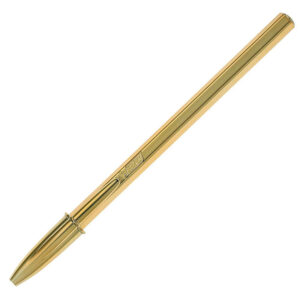 Esferográfica bic cristal - dourado