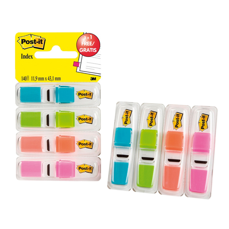 Bandas separadoras post-it
3+1 gratis.