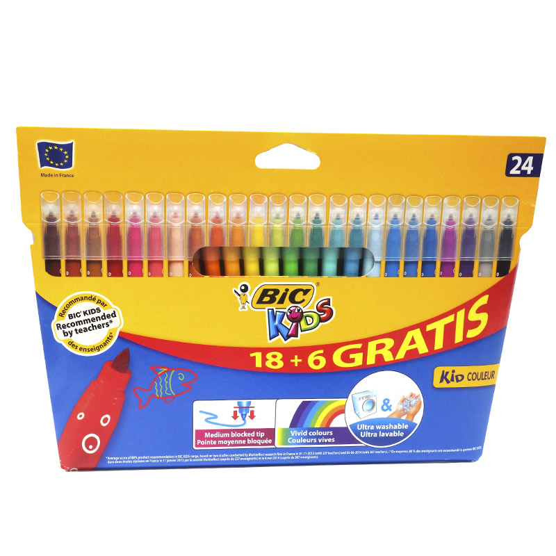 Marcadores kids kid 18+6