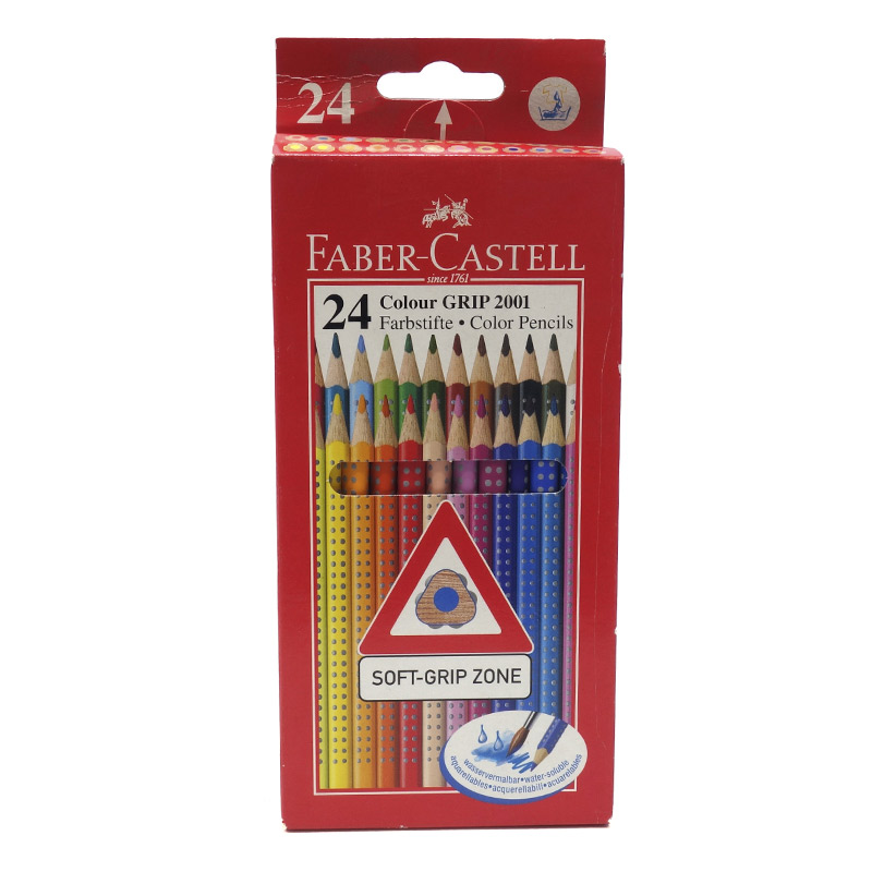 Lapis cor Grip Aguarelável caixa de 24