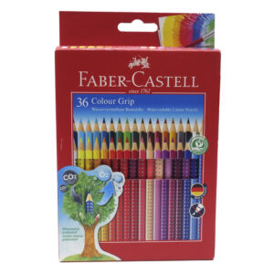 Lápis Castell Grip Aguarelável caixa de 36
