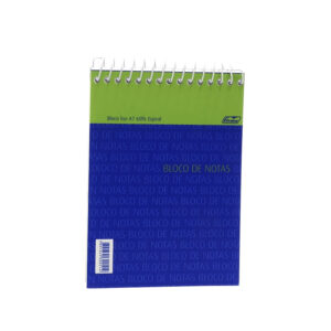 Bloco Apontamentos Espiral A7  Liso