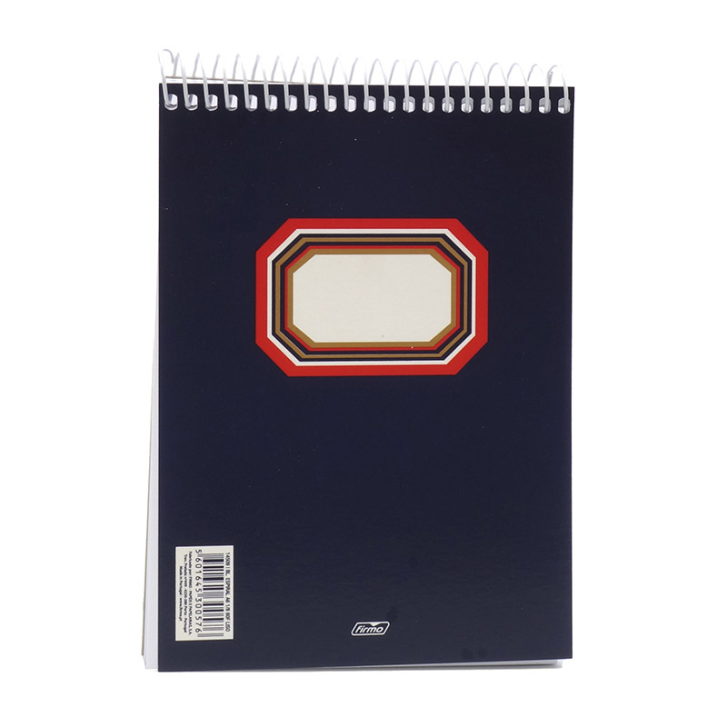 Bloco Apontontamentos Espiral A6  Liso