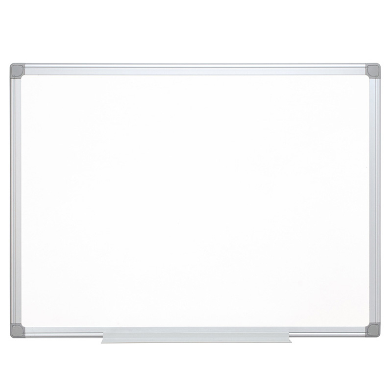 Quadro branco melamina magnetico caixilho
aluminio 150x100 cm.