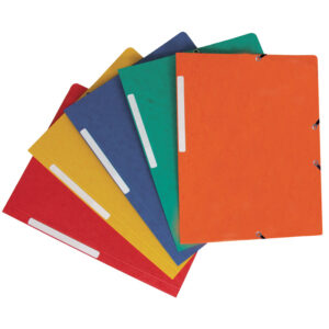 Pasta de elásticos q-connect din
a4 com abas sortidas