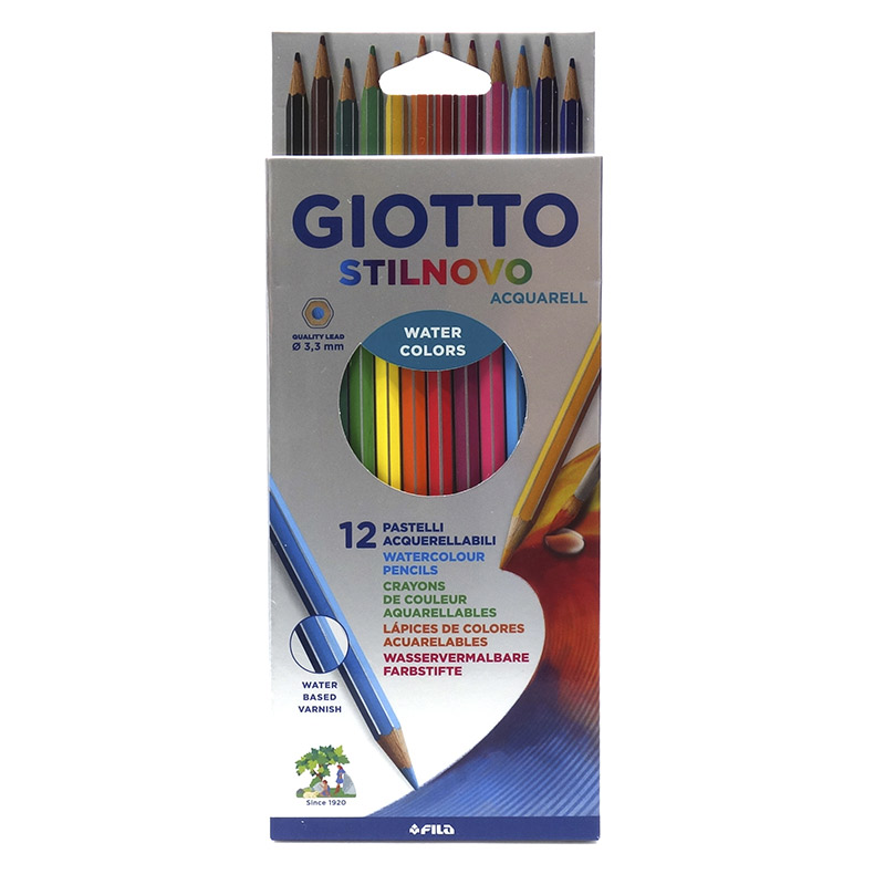 Lapis Cor Stilnovo Aguarela Caixa de 12