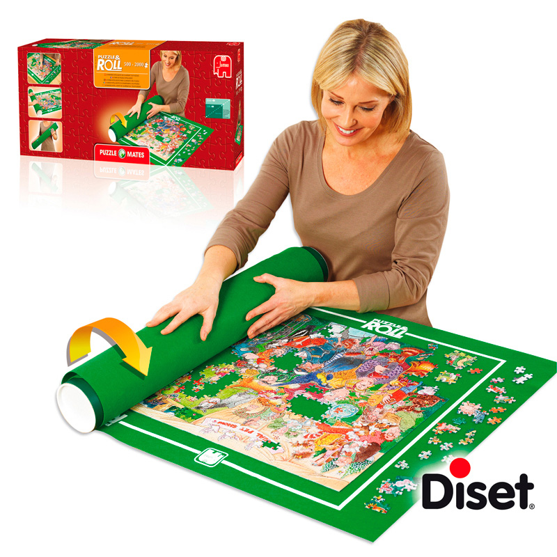 Rolo para guardar os puzzles de 500-2000 pecas.