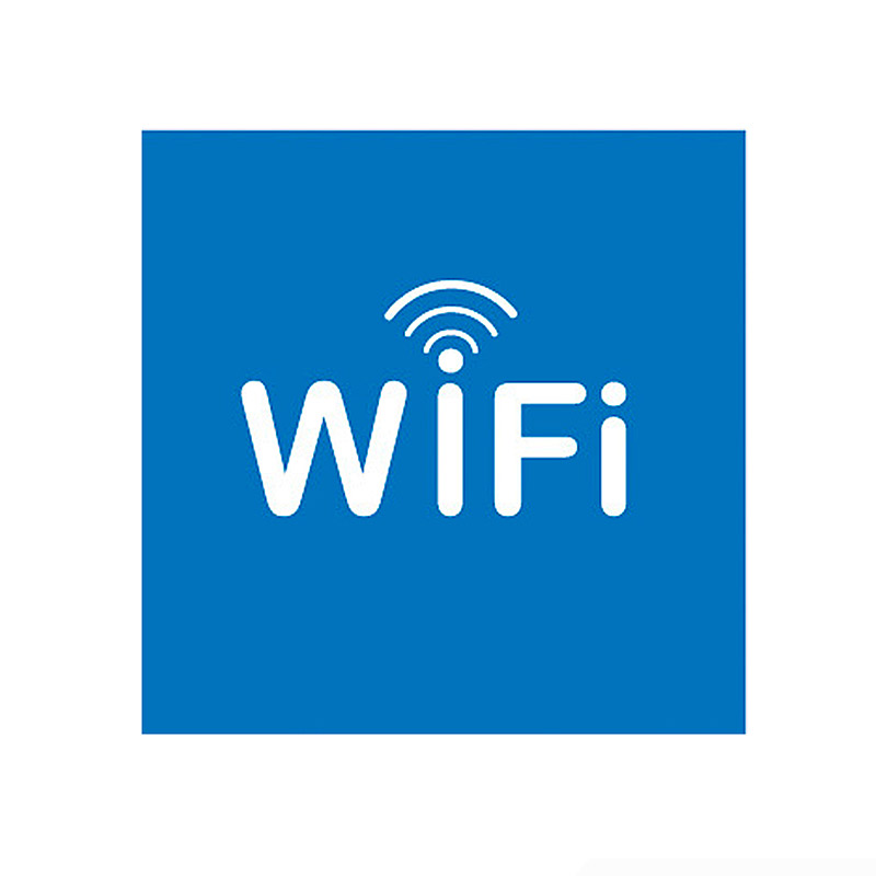 Etiqueta adesiva apli desinalizacao simbolo wifi 114x114mm.