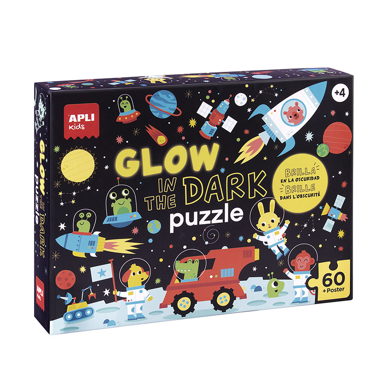 Puzzle Glow In The Dark O Espaço (+4)