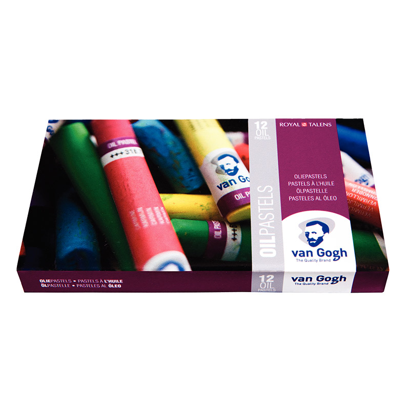Pastel de óleo Embalagem de 12