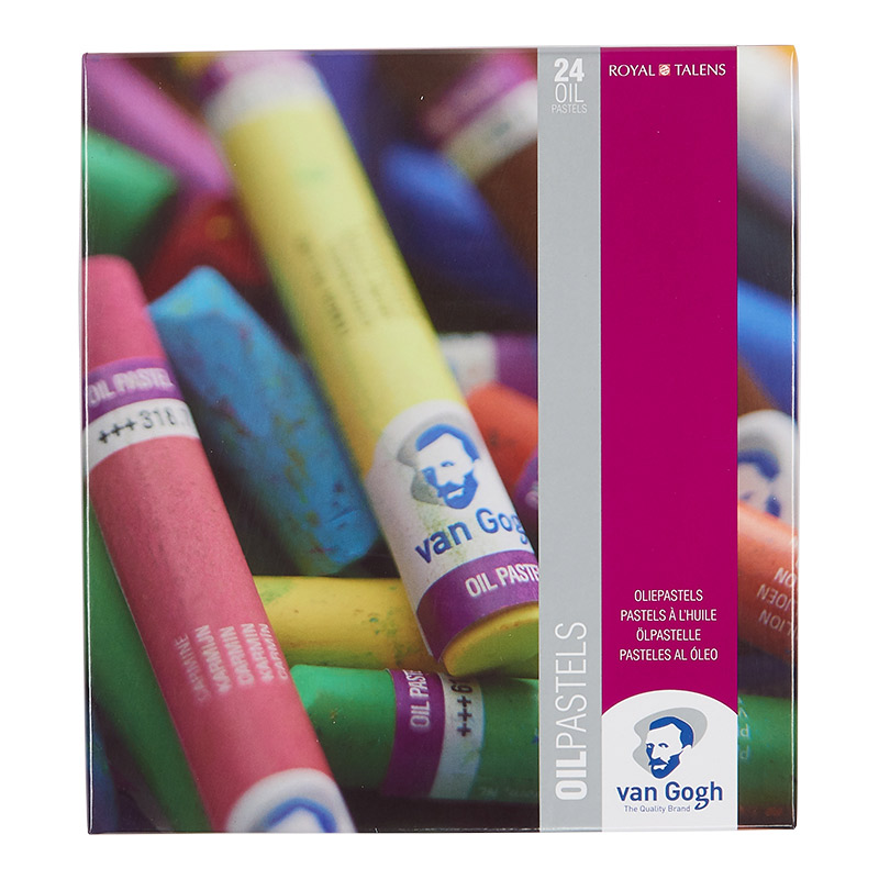 Pastel de óleo Embalagem de 24