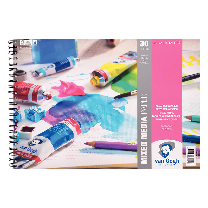 Bloco para técnicas mistas  A3